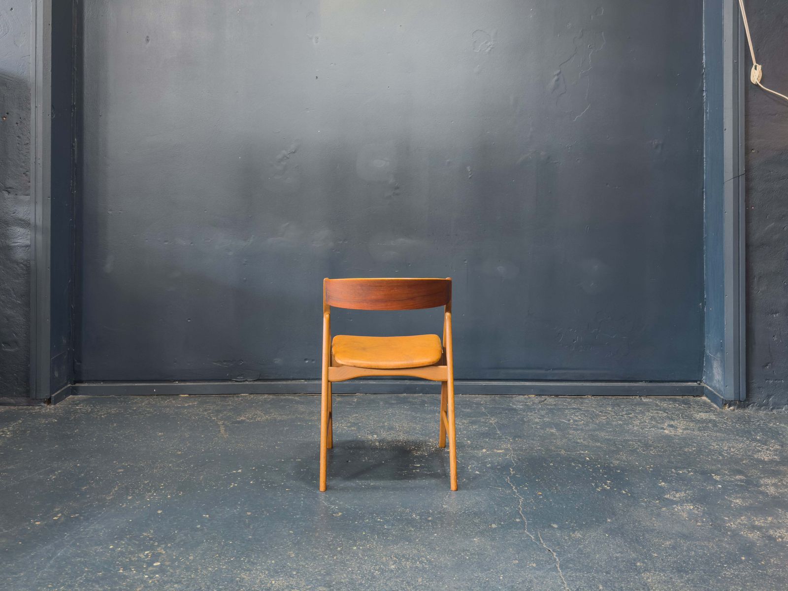 Model 71 Teak And Leather Chair By Henning Kjærnulf photo Furniture