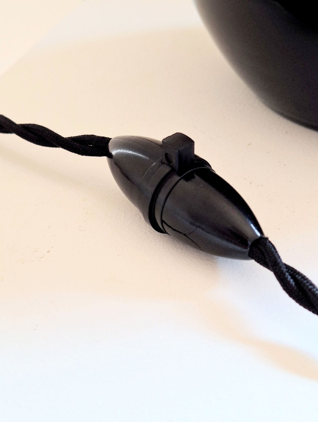 Black Art Deco Lamp In The Manner Of Jacques Adnet. photo 375.0