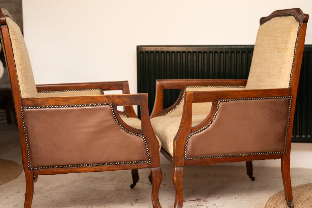 Antique, 19th Century French Empire Mahogany Salon Suite photo vinterior