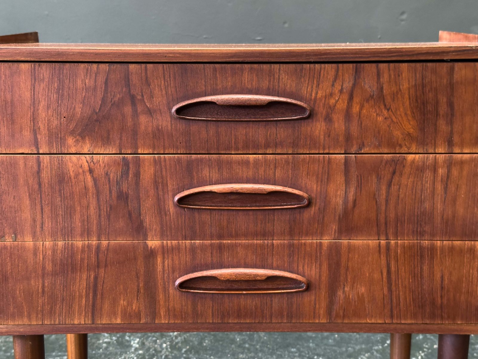 photo for sale Small Teak Chest Of Drawers