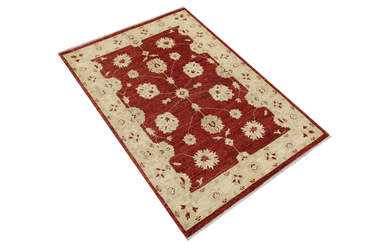 Fine Agra Medallion Floral Area Rug – Traditional Hand Knotted 100 X 145 Cm photo furniture