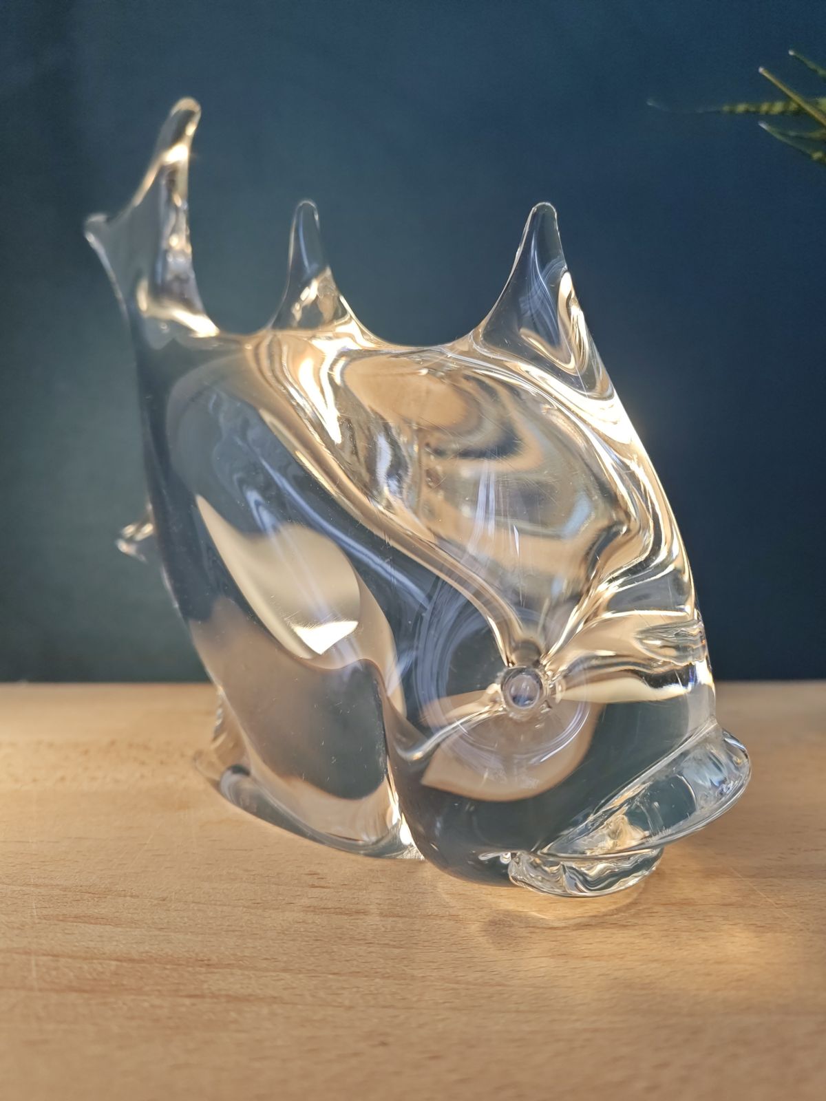 photo buy Large Signed Licio Zanetti Murano Glass Fish Sculpture, 1970s