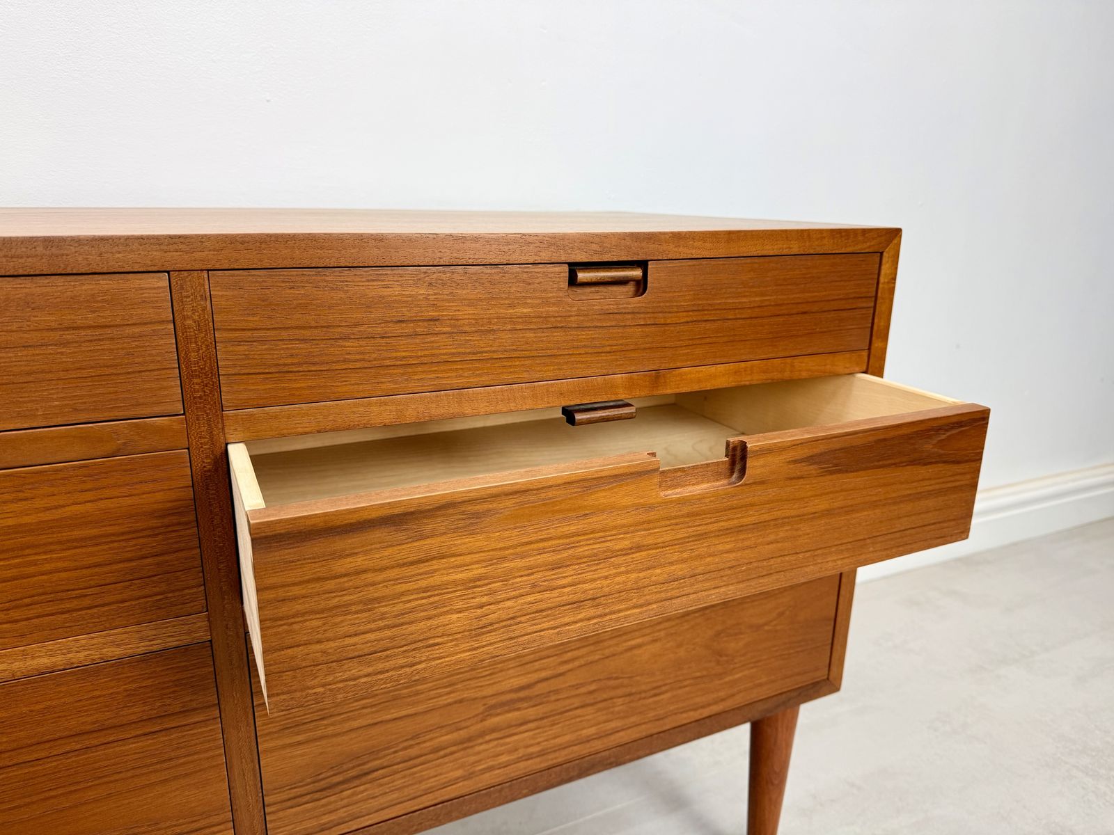 Danish Teak Chest Of Drawers photo 895.0