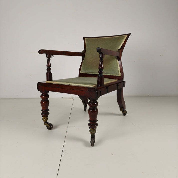 Rare Victorian Adjustable Armchair By J. Alderman  London photo vinterior