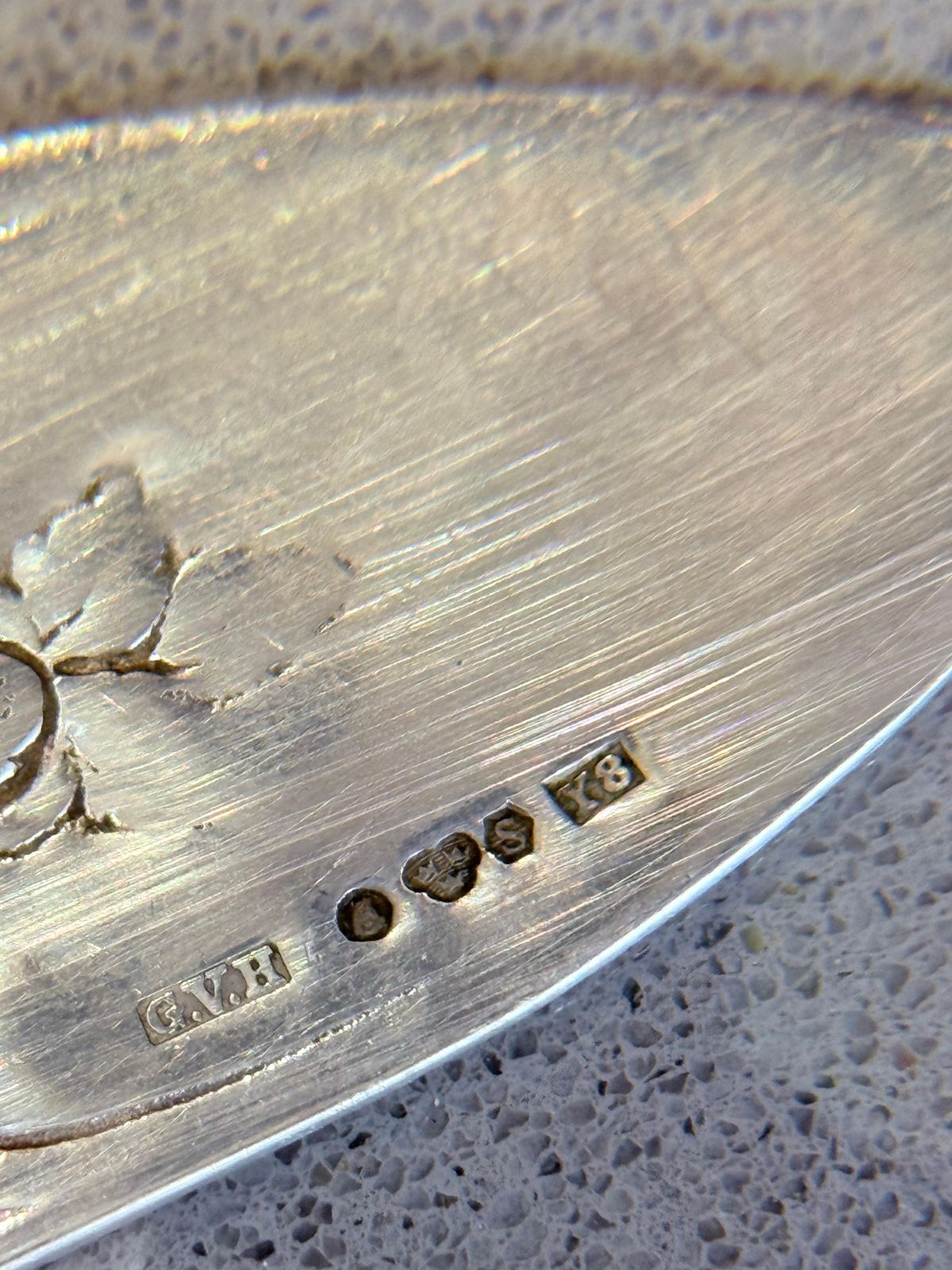 1482.0 Antiek Zweeds Sterling Zilver Hors D'oeuvre & Dessert Serveerset, 1949 photo