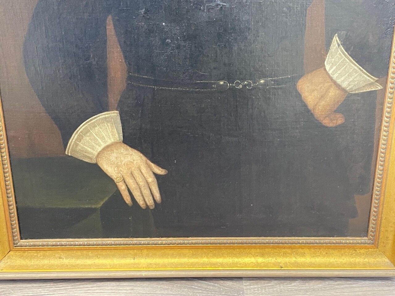 Olieverf portret Nederlandse welgestelde koopman in de stijl van Michiel Van Mierevelt ca. 1625 photo buy