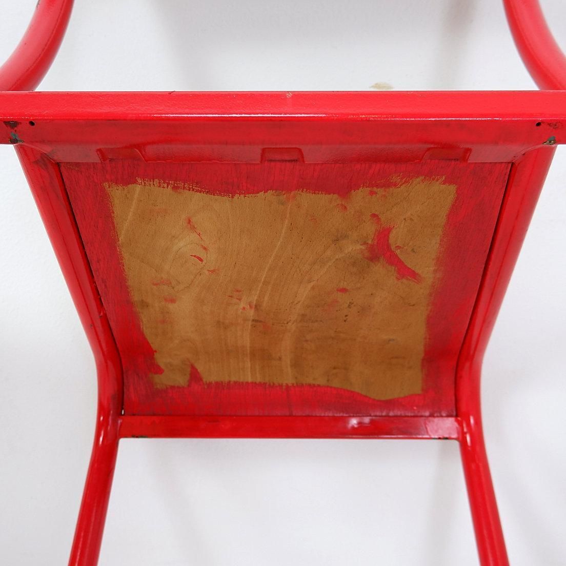 photo for sale Set Of 3 Mullca 510 Revisited Chairs "Charlie Hebdo"