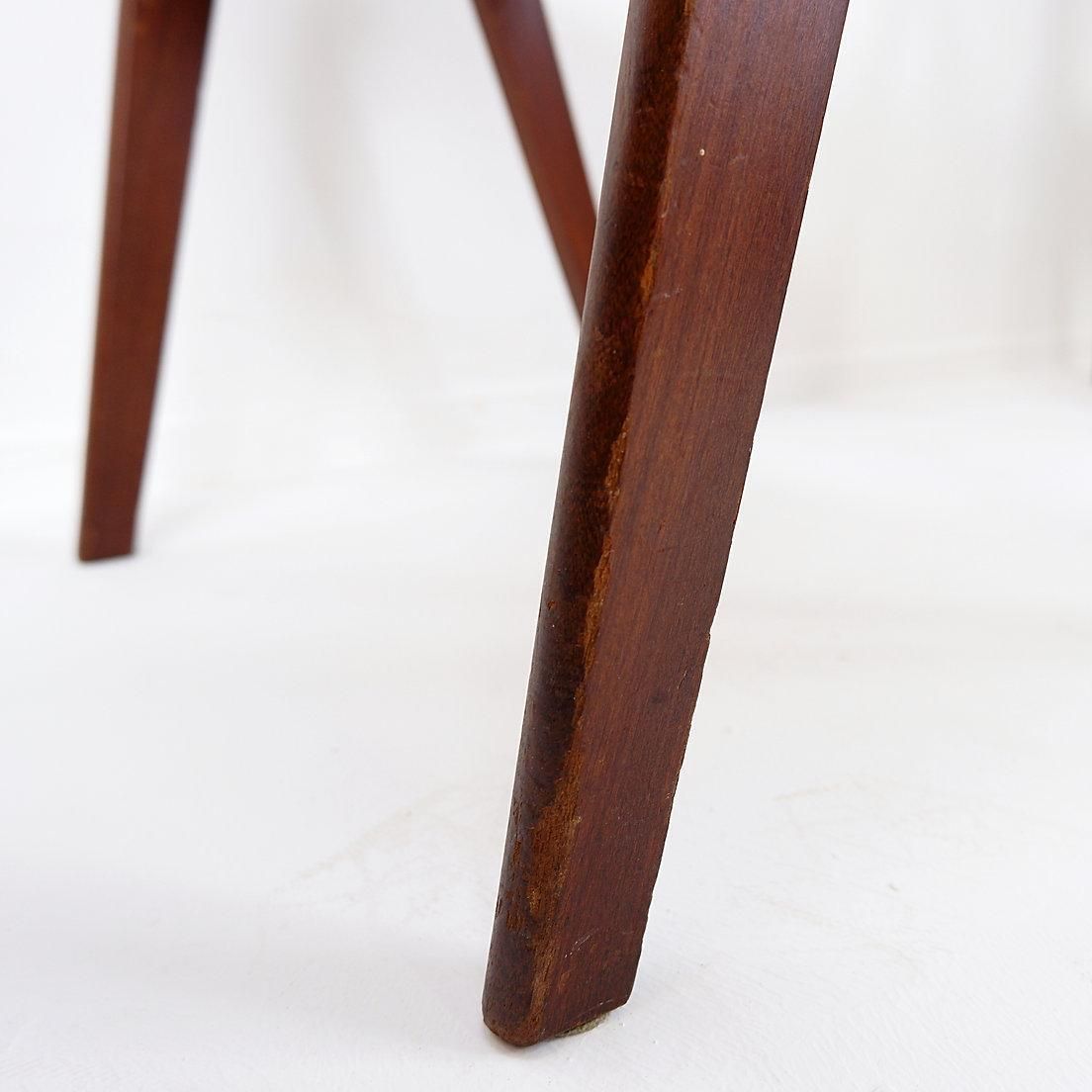 "Cow Horn" Chairs By Tijsseling Meubelfabriek, Netherlands 1960   Set Of 4 photo vintage