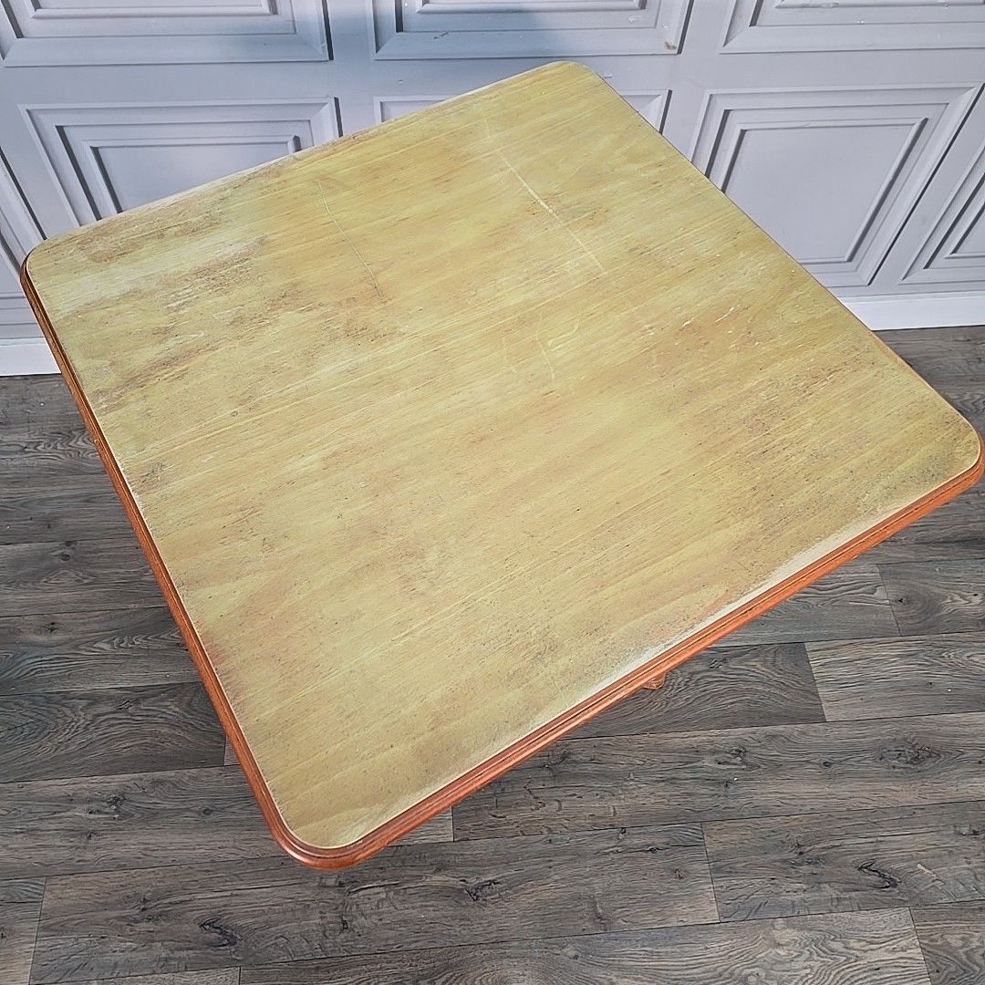 Retro Bentwood Bistro Table Andy Thornton Cafe Pub Vintage Thonet Style Wood photo buy