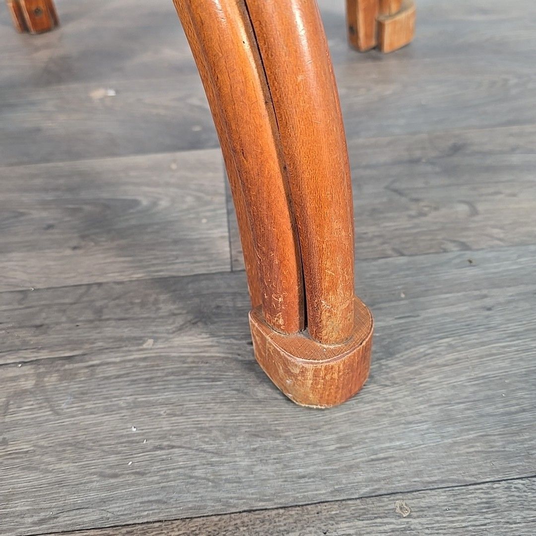 photo buy Retro Bentwood Bistro Table Andy Thornton Cafe Pub Vintage Thonet Style Wood