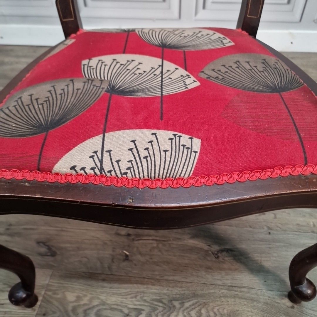 170.0 Antique Edwardian Armchair Ornate Chippendale Type Carved Carver Desk Chair photo