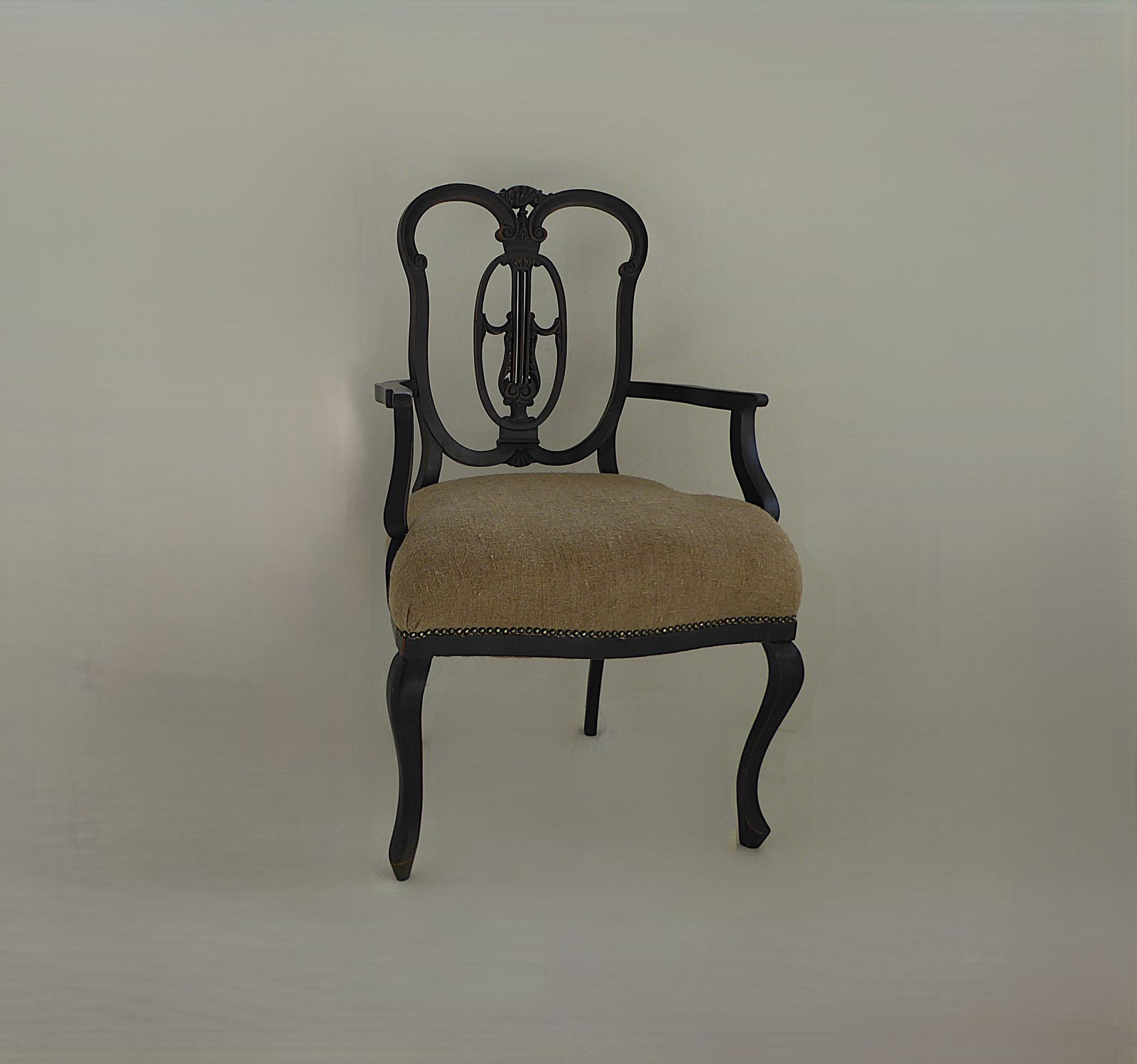 Stunning Antique Chippendale Style Carver Chair
