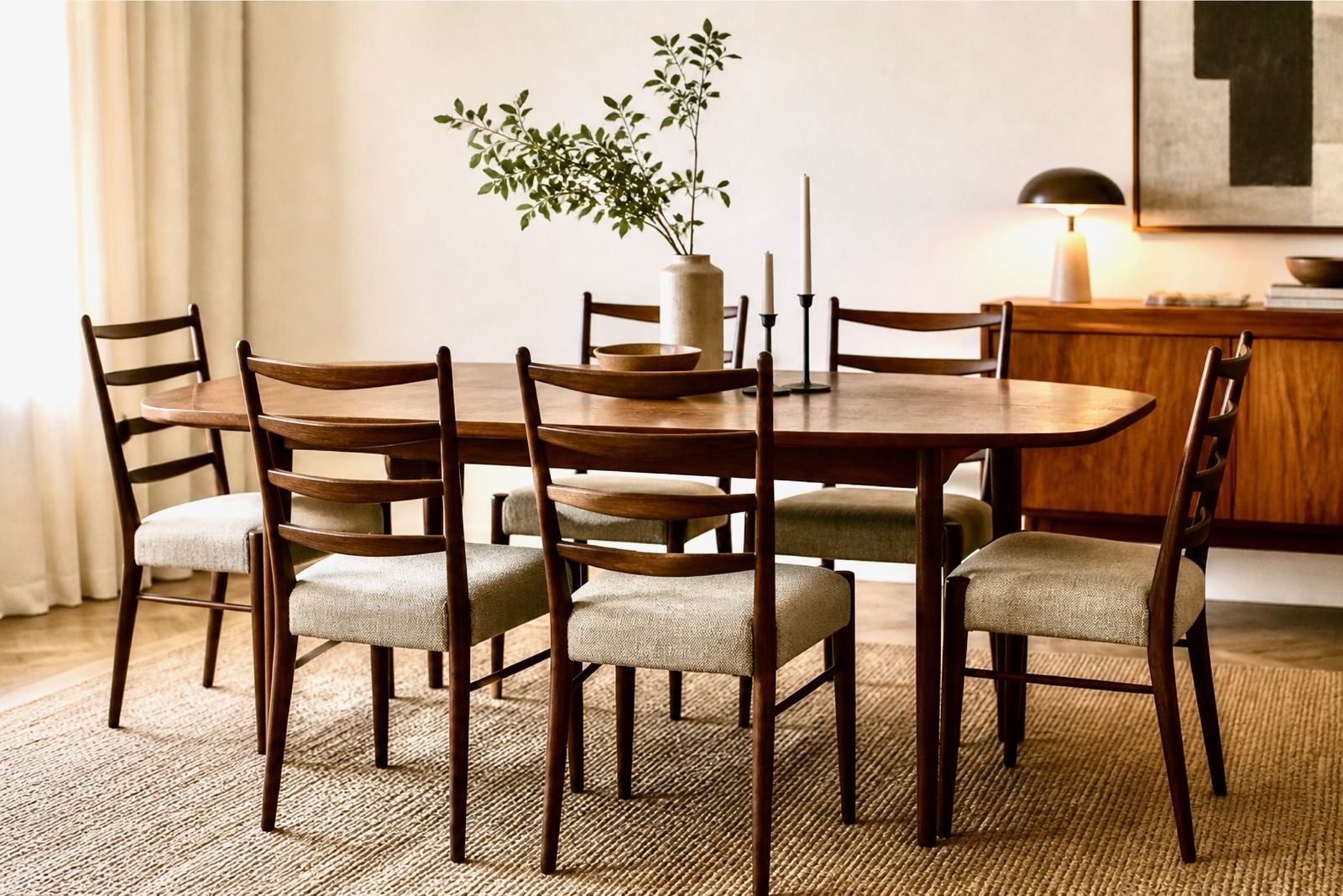 Set Of 6 Teak Dining Chairs By Cees Braakman For Pastoe photo buy