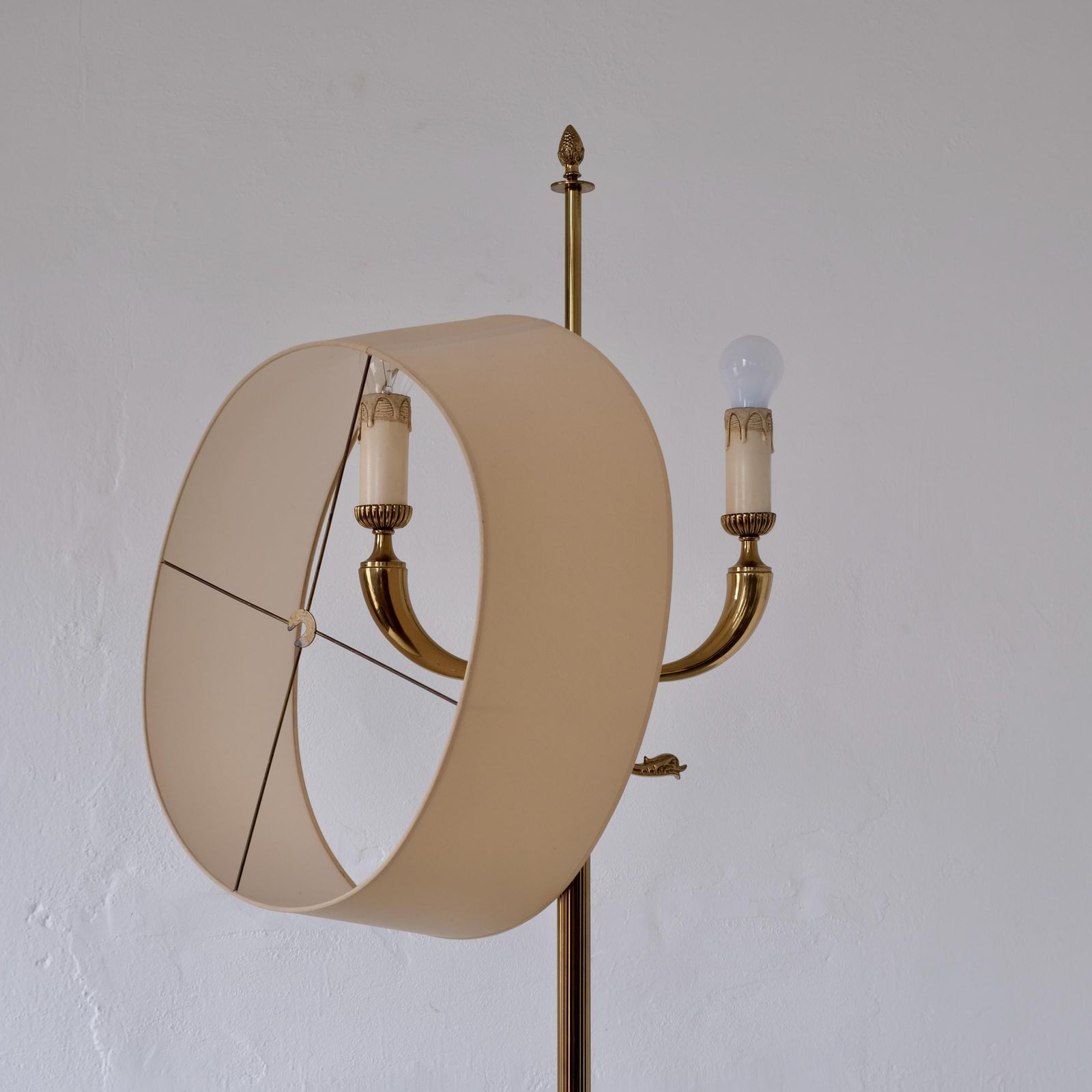 Maison Jansen Neoklassieke Messing Vloerlamp | Frankrijk | jaren 1960 photo buy
