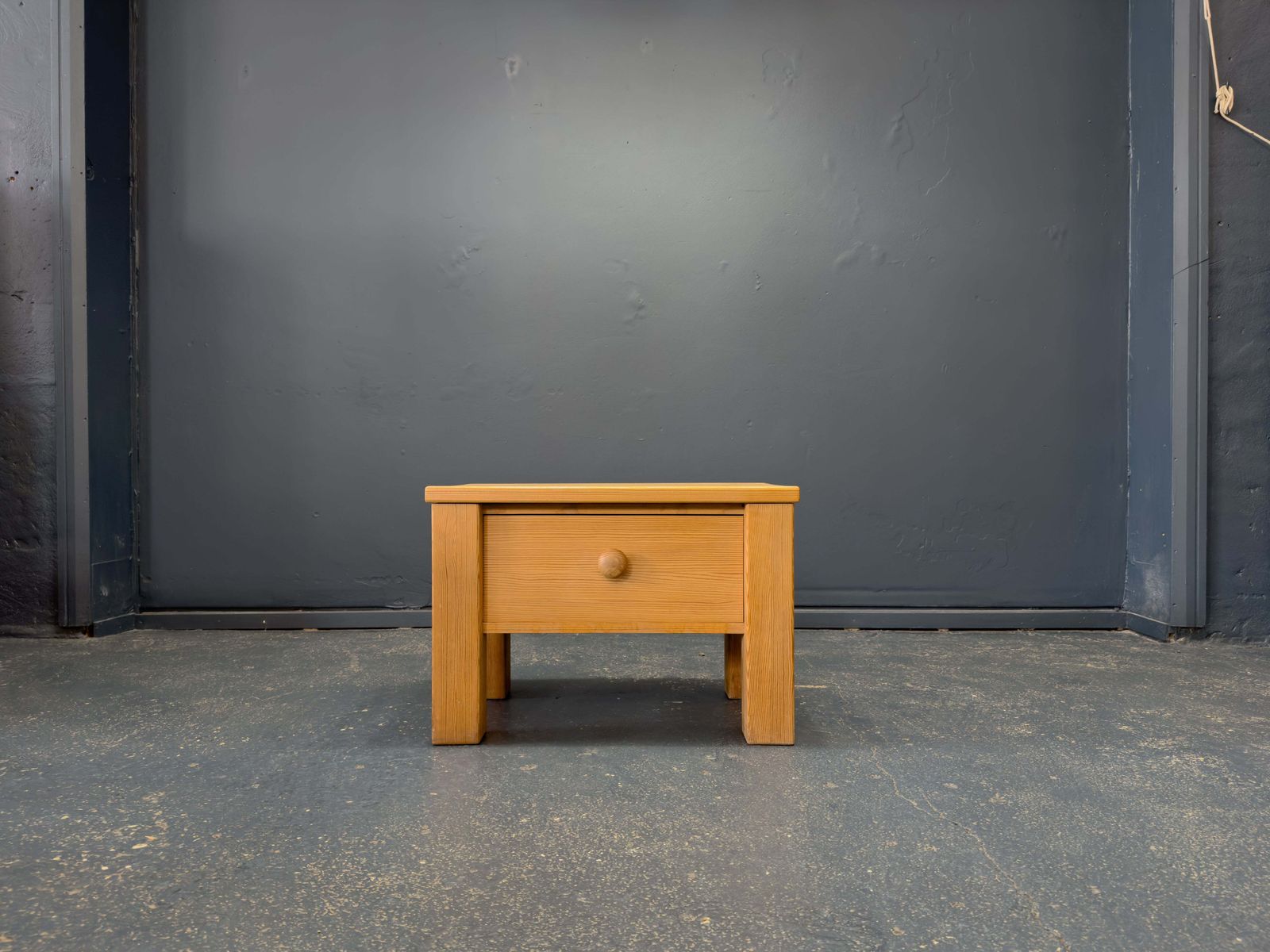 Pair Of Pine Bedside Tables By Erik Höglund For Boda Trä photo Furniture