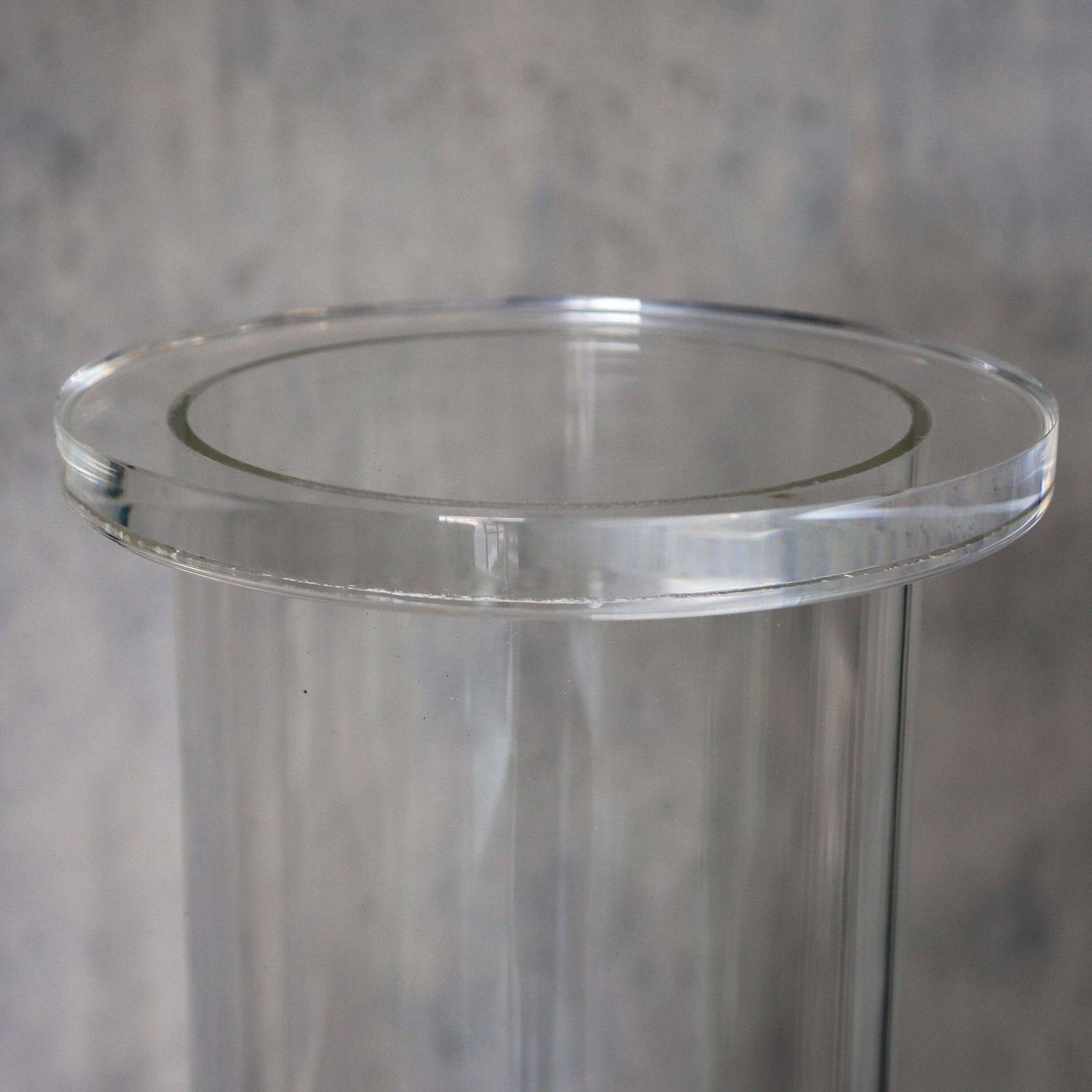 ​​​​​​​Mid‑20th‑Century Lucite Pedestal/Column   American 1960s Sculptural Display Stand photo buy