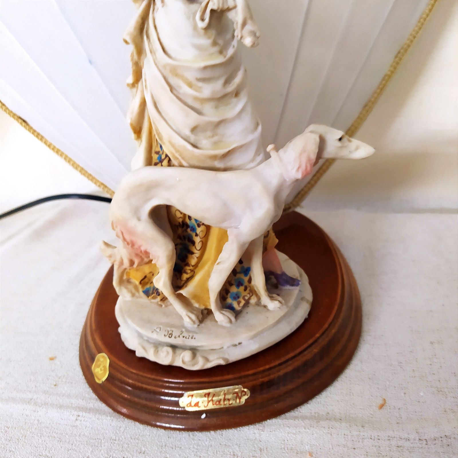 Paar Giuseppe Armani Figurine Lampen uit de jaren 1980. photo Verlichting