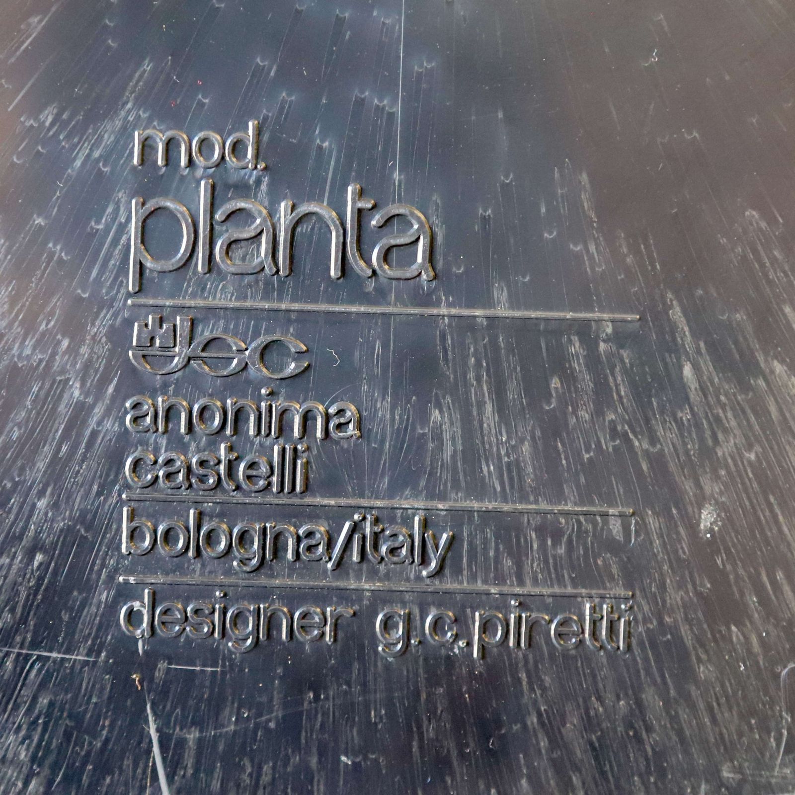 Home Decor Original 1960s Giancarlo Piretti Grp Hall Stand — Signed Italian Design, “Space 199 photo