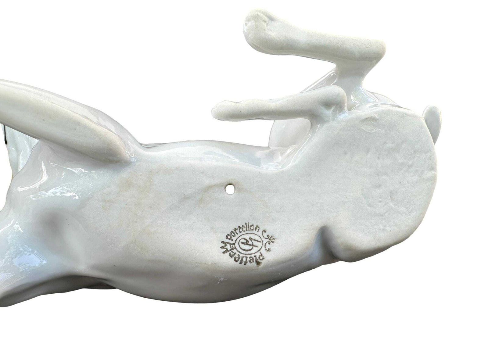 Rare Art Deco Gotha Pfeffer Porcelain Jack Russell Dog Sculpture – German Figurine photo buy