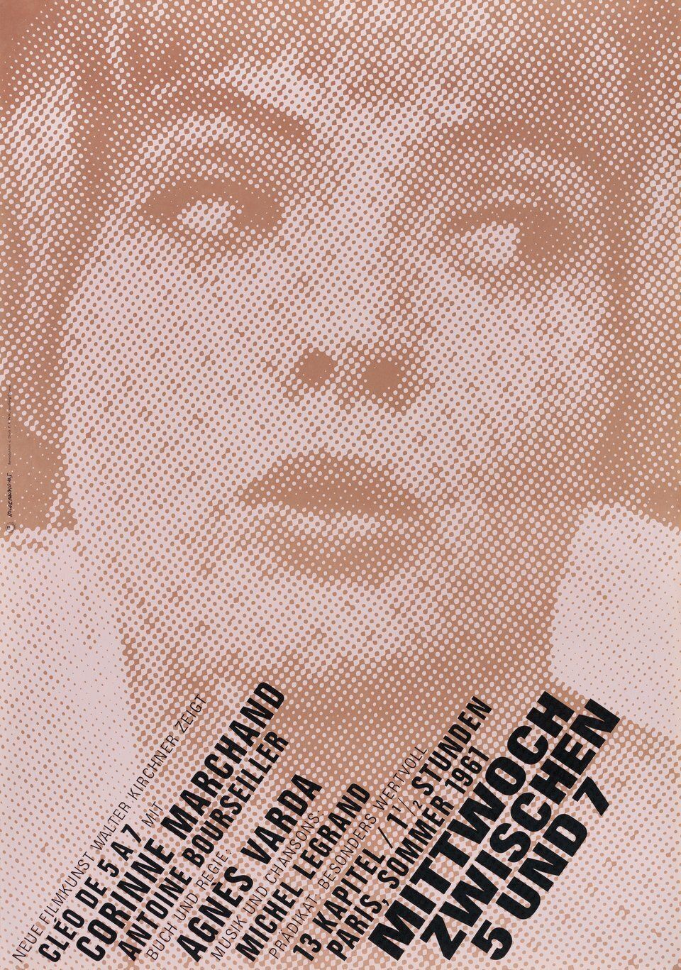 Cleo From 5 To 7 Original 1967 German A1 Poster