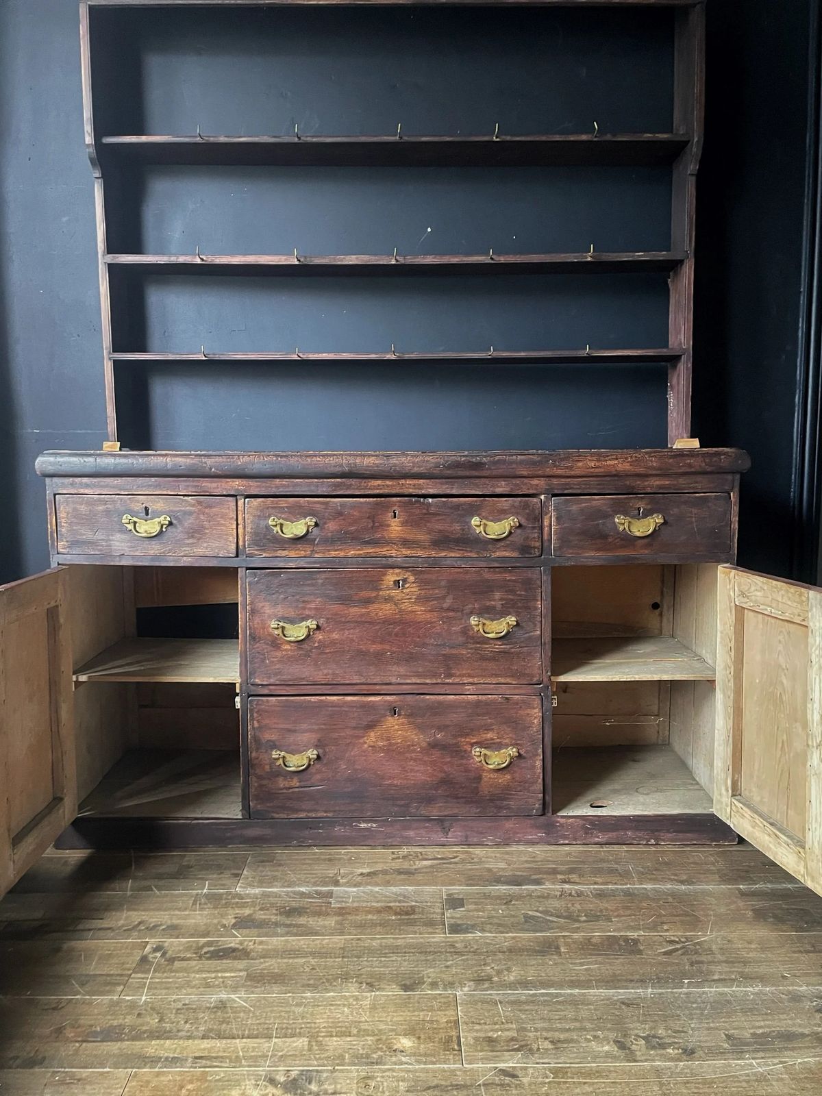 Victorian Pine Dresser, 1800s photo furniture