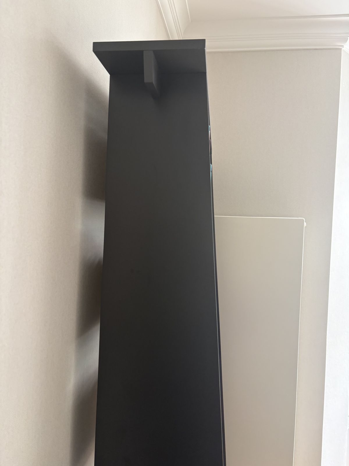 Cattelan Italia, Estoril Graphite Bookshelf 225cm Height photo vinterior