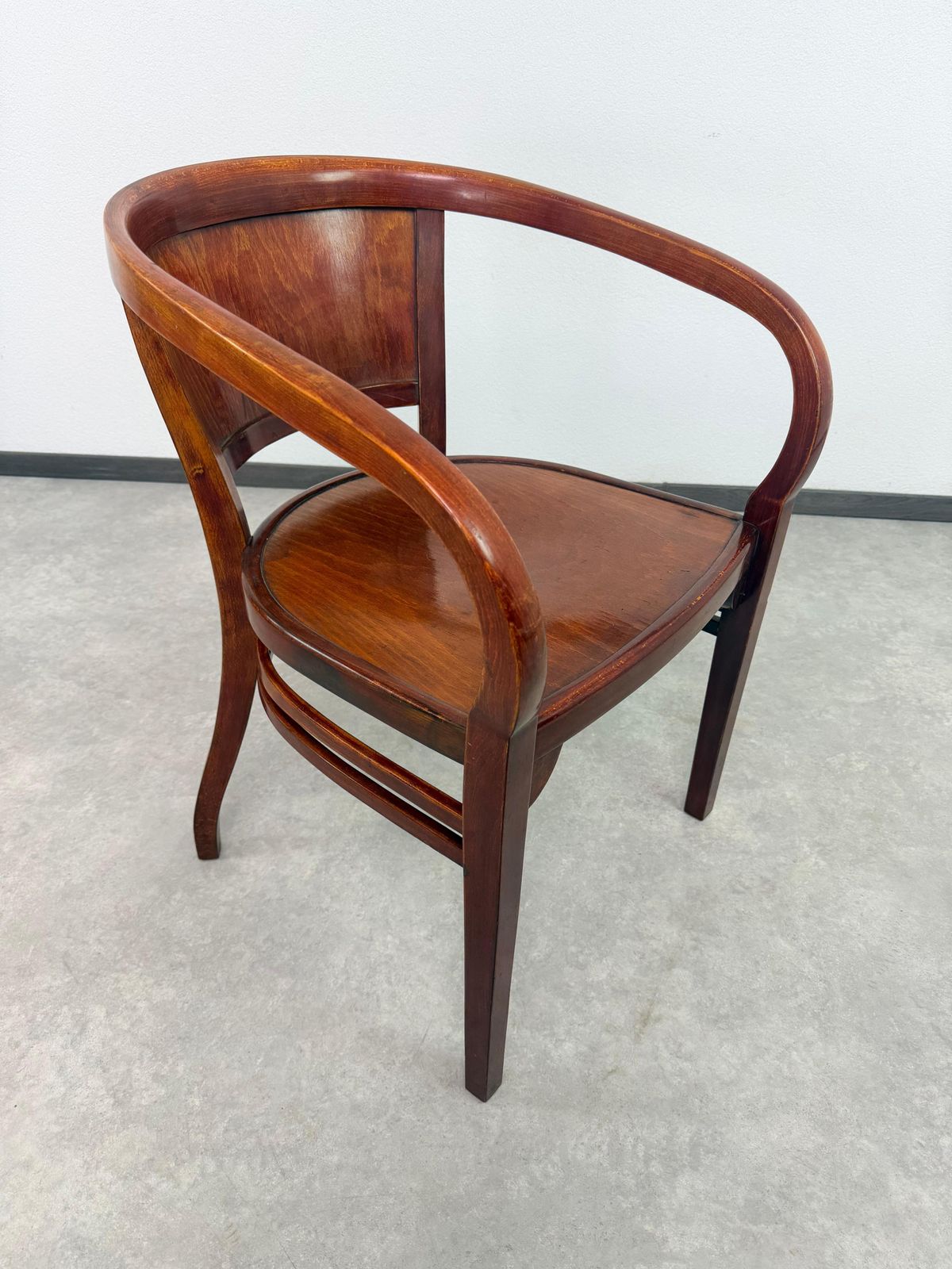 Extremely Rare Armchair No.6521 By Otto Wagner For Thonet photo for sale
