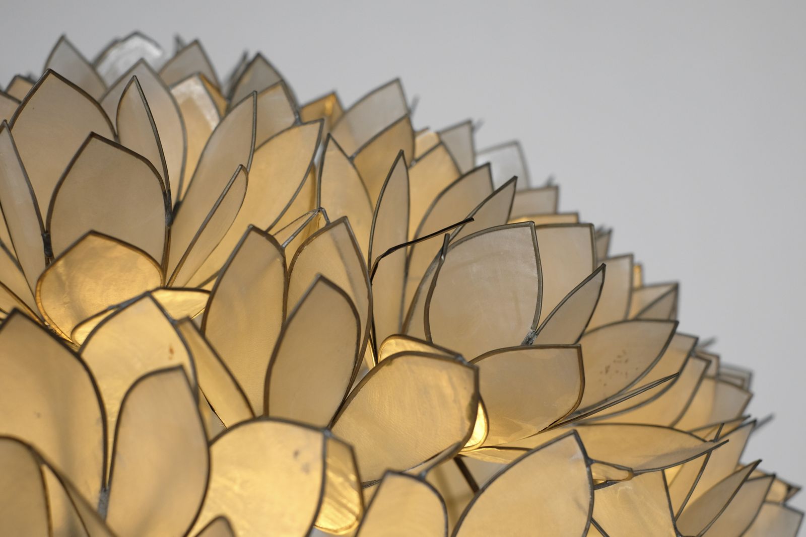 photo buy Floor Lamp In Mother Pearl By Rausch, Germany 1960s.