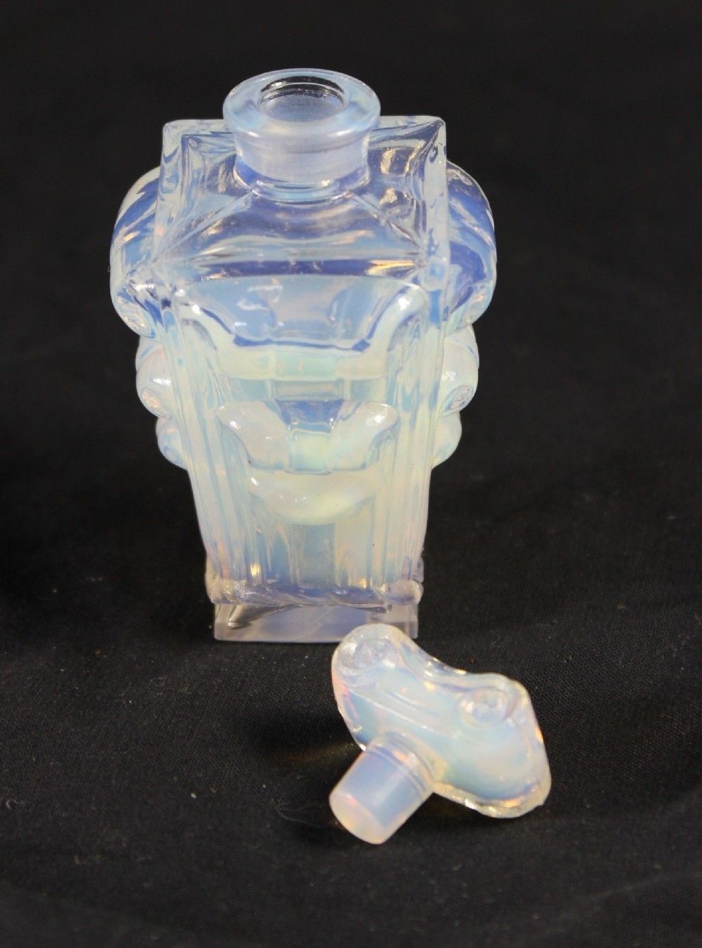 Sabino French Art Deco Opalescent Perfume Bottle C.1930s. photo furniture
