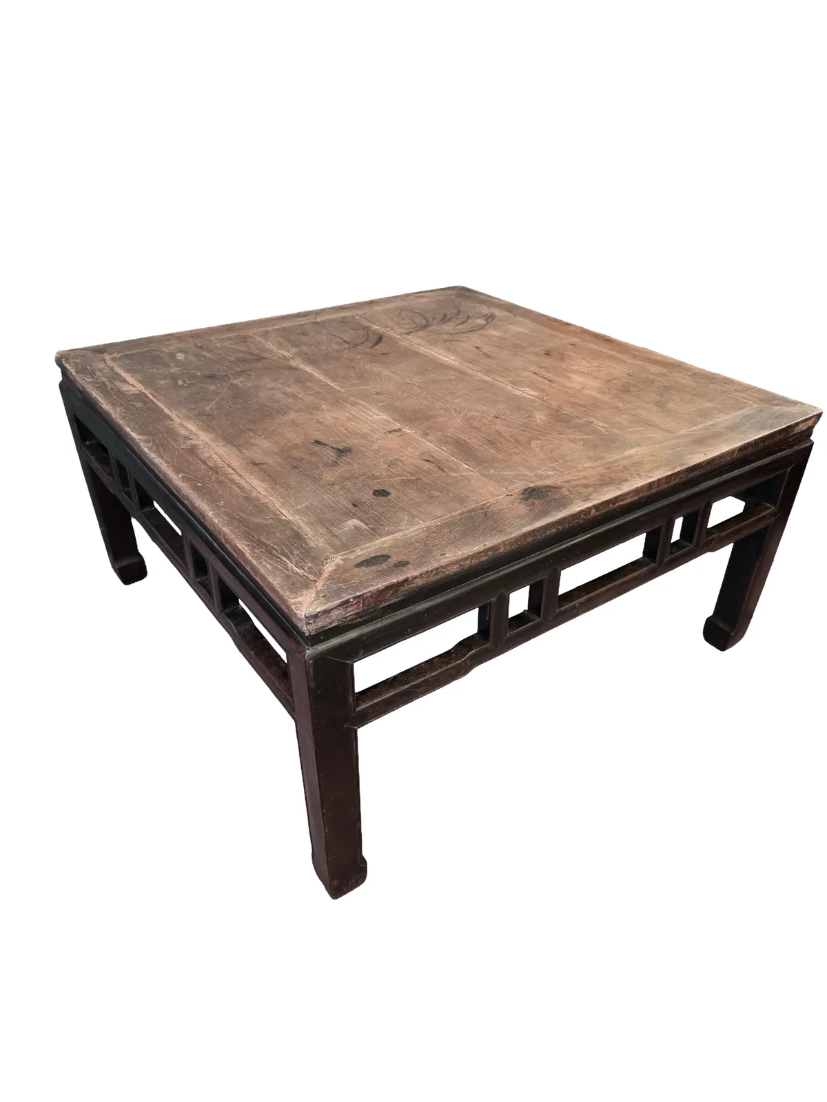 19th Century Chinese Late Qing Elm Kang Coffee Table photo furniture