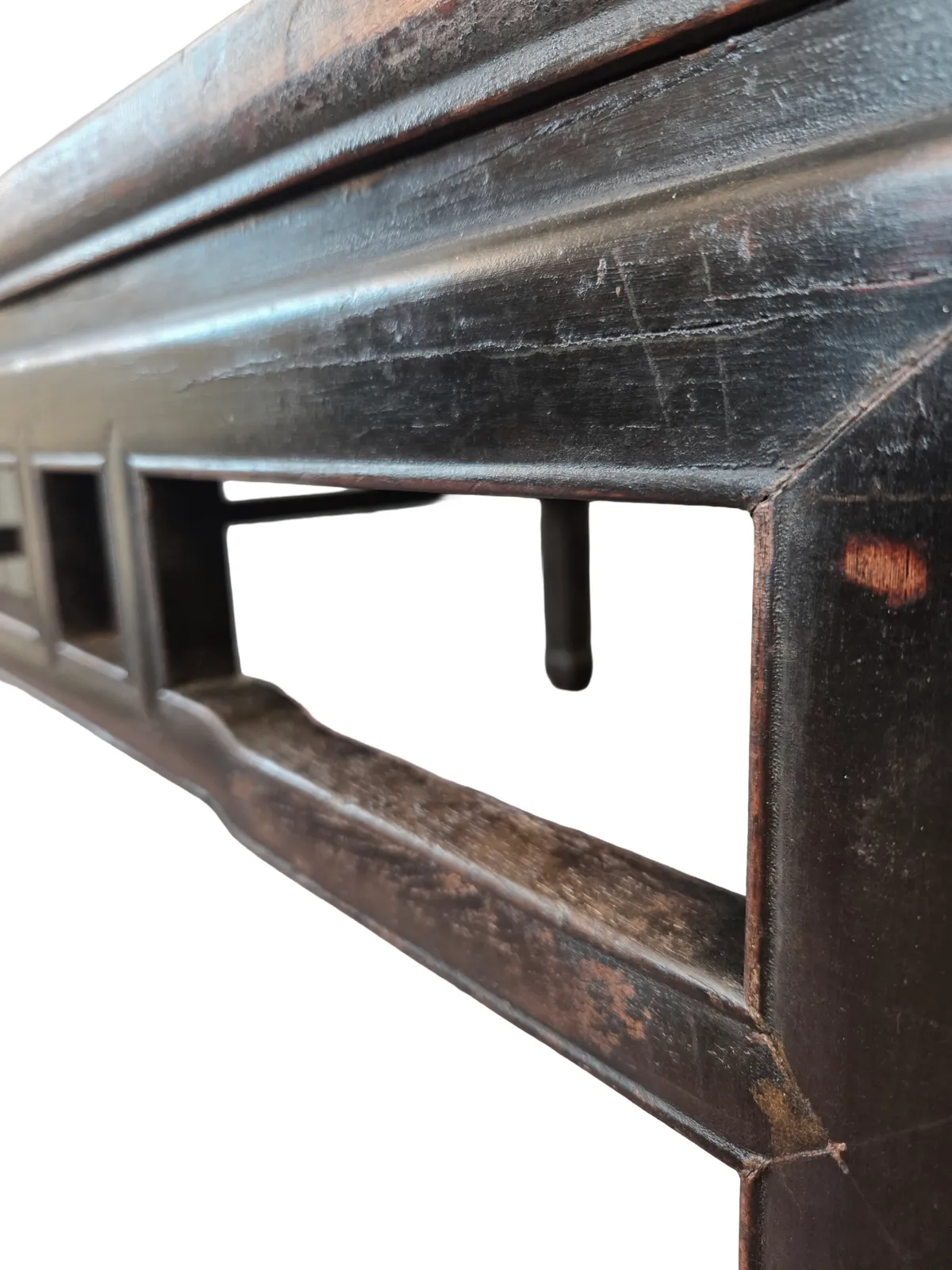 19th Century Chinese Late Qing Elm Kang Coffee Table photo Furniture