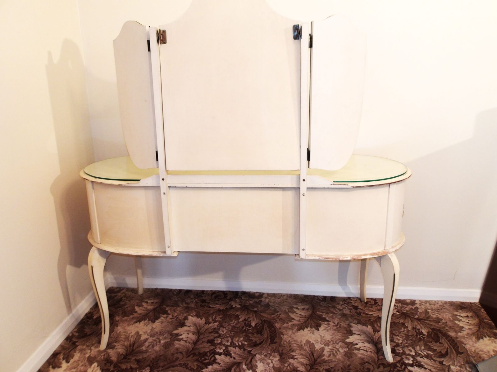 Vintage Louis XV French Style Dressing Table photo furniture