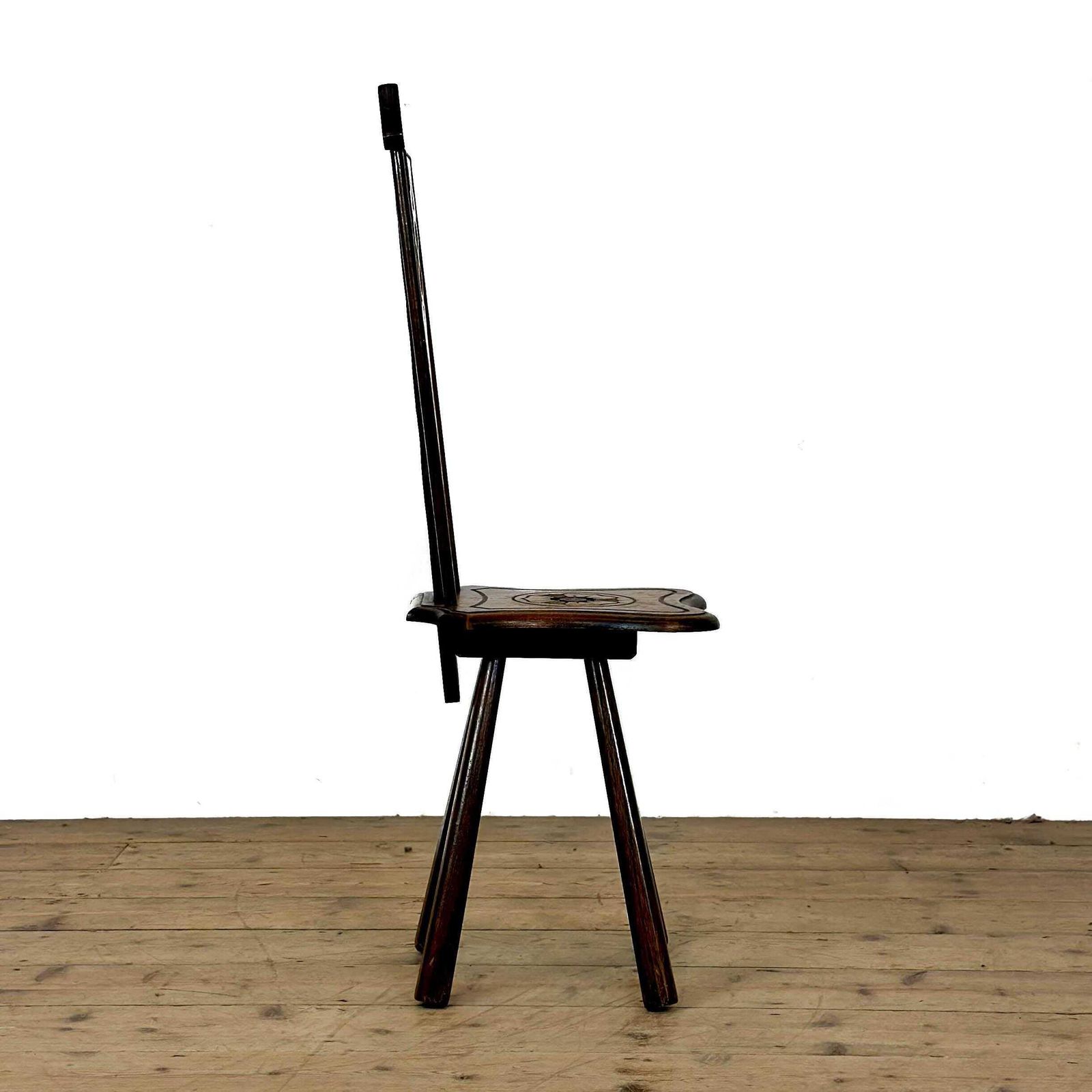 Vintage Small Spinning Chair | Antique Oak Chairs | Antique Furniture | Carved Oak Chairs | Welsh Antiques (M 6213a) photo buy