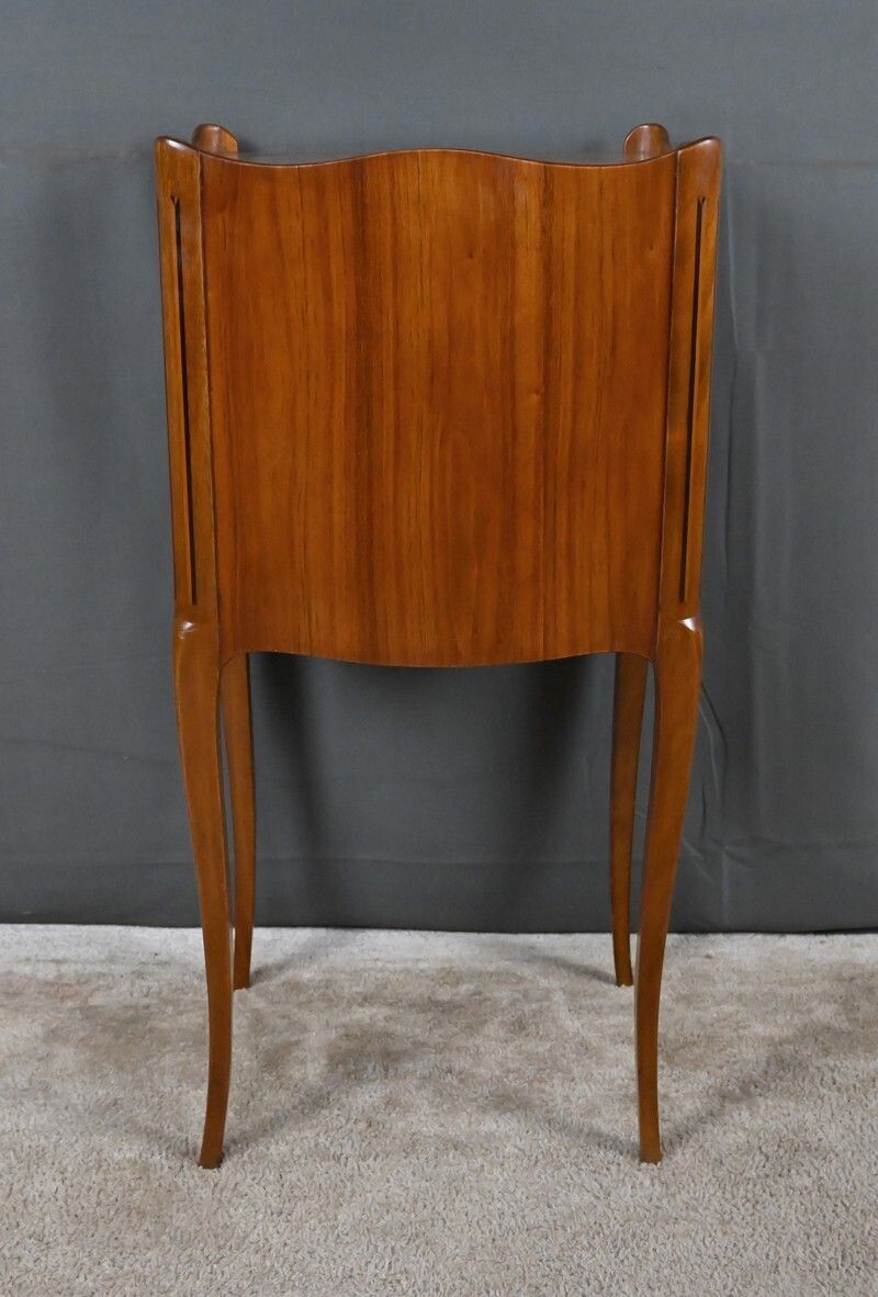 photo vinterior Marquetry Coffee Table  Louis XV Louis XVI Transitional Style  Mid 20th Century
