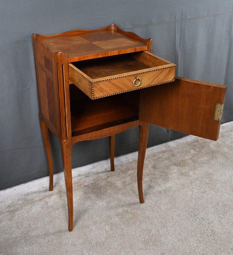 photo buy Marquetry Coffee Table  Louis XV Louis XVI Transitional Style  Mid 20th Century