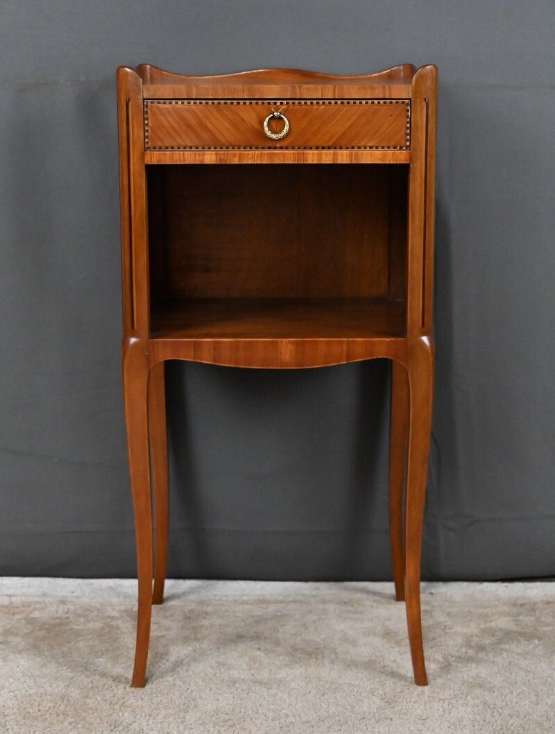 Marquetry Coffee Table, Louis XV Louis XVI Transitional Style – Mid 20th Century photo buy