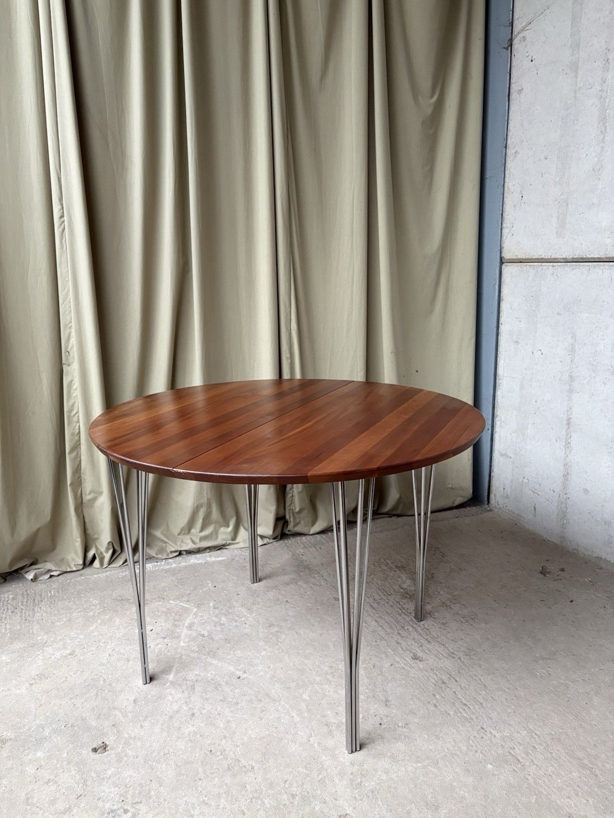 Vtg Late Mid Century  A/S Haslev Møbelsnedkeri Danish Dining Table Scandi R1186 photo Furniture