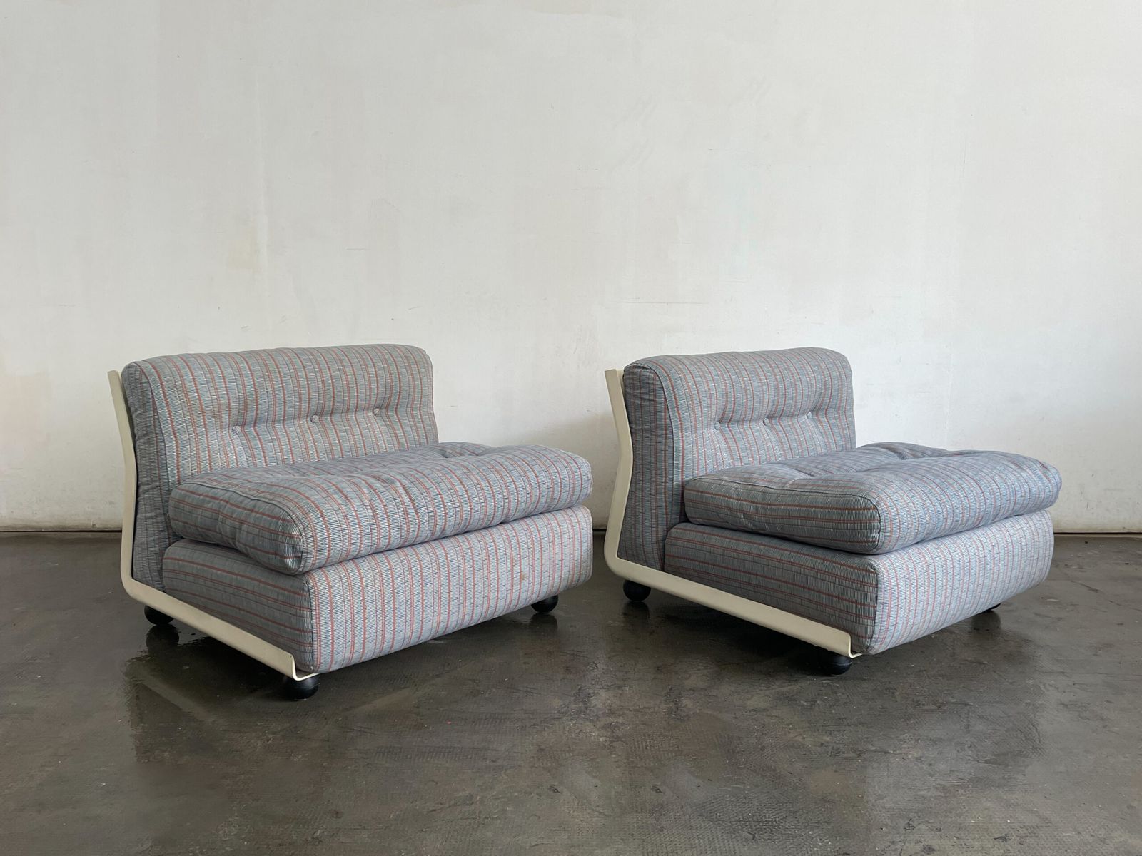 Pair Of Amanta Armchairs By Mario Bellini For B & B, Italy 1960 photo furniture