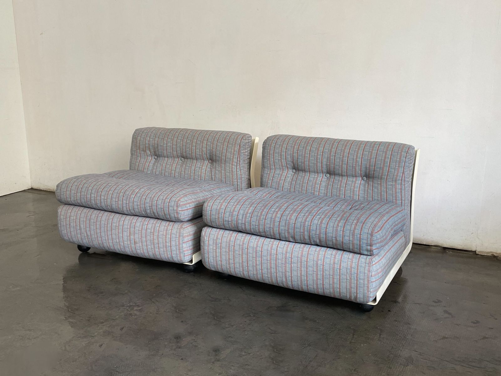 Pair Of Amanta Armchairs By Mario Bellini For B & B, Italy 1960 photo Furniture