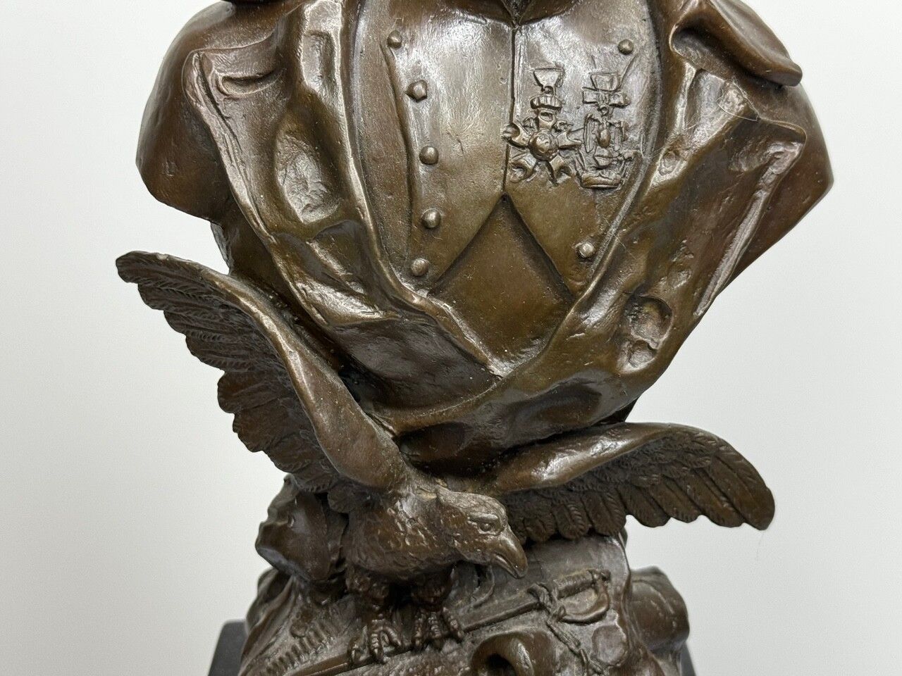 photo buy After The Antique French Bronze Sculpture The Little Corporal Emperor Napoleon