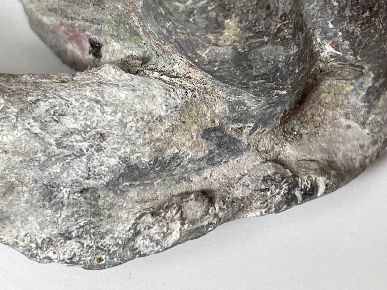 Small 18t Century Lead Recumbent Hound Dog Sculpture In The Manner Of John Cheere photo 2500.0