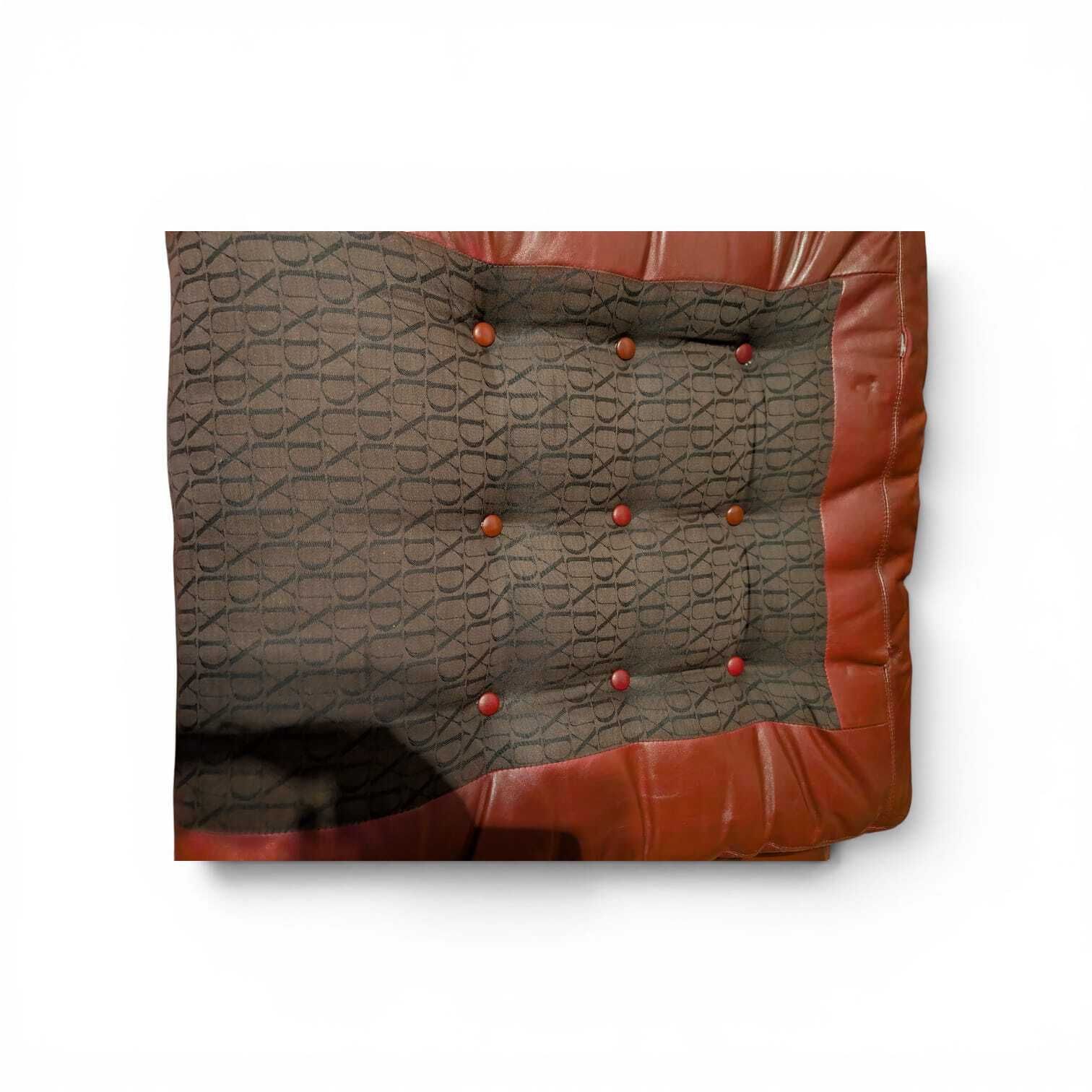 photo vinterior Vintage Mcm Swedish “Ingrid Høj” Armchair By Bruno Mathsson For Dux In Burgundy Leather