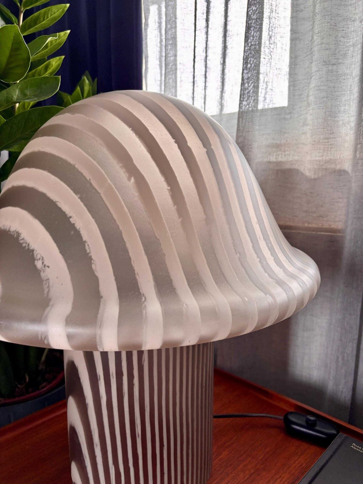 XXL Tafellamp "Zebra" van Peill & Putzler photo vintage