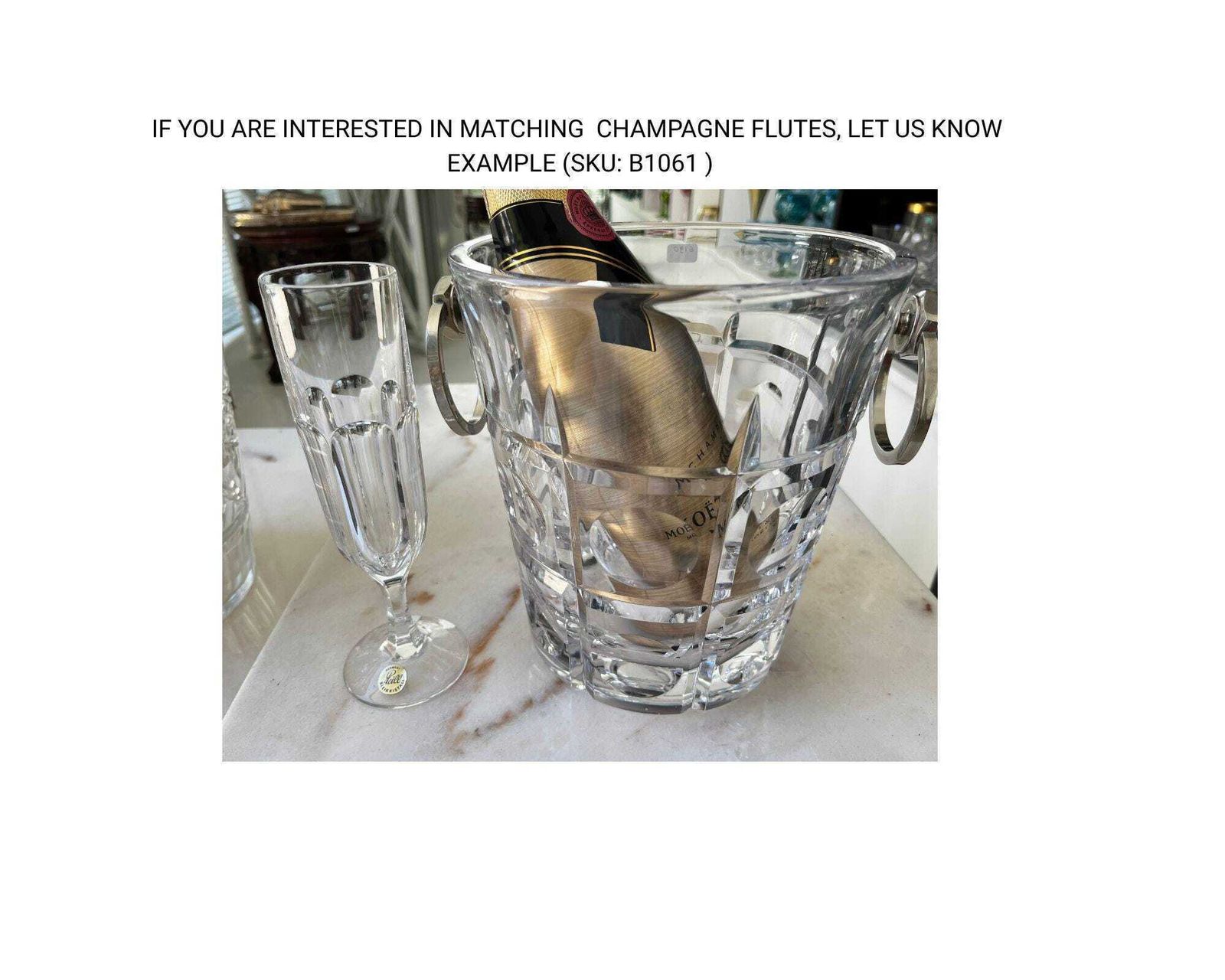 Champagnekoeler | Wijnkoeler | Grote Handgrepen photo Woonaccessoires