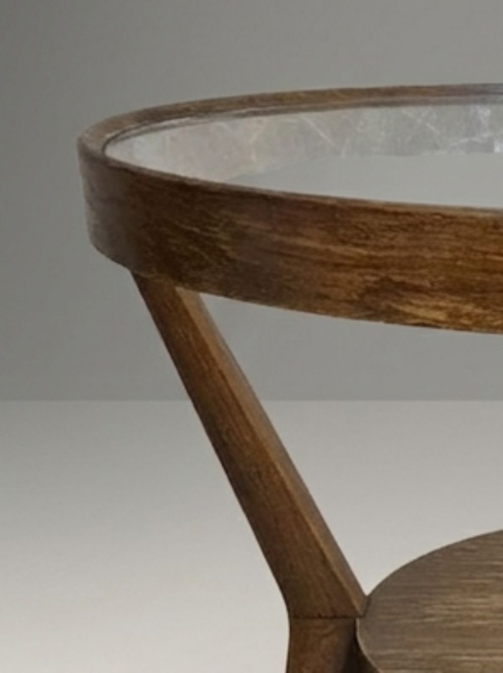 Ronde salontafel Karel Koželka & Antonín Kropáček, jaren 1940, Tsjecho-Slowakije photo Meubels