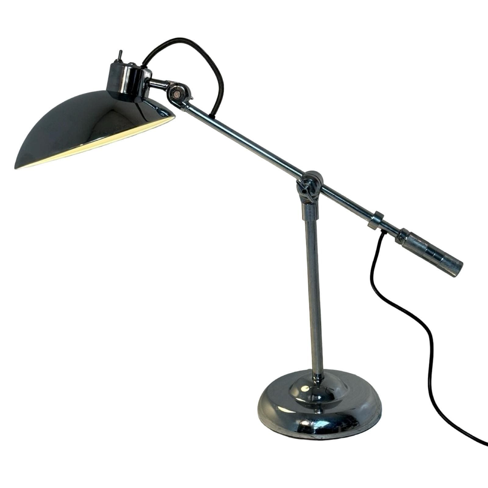 Yasu Sasamoto   Dulton Co. Ltd   Verstelbare Tafellamp   Volledig Chroom photo furniture