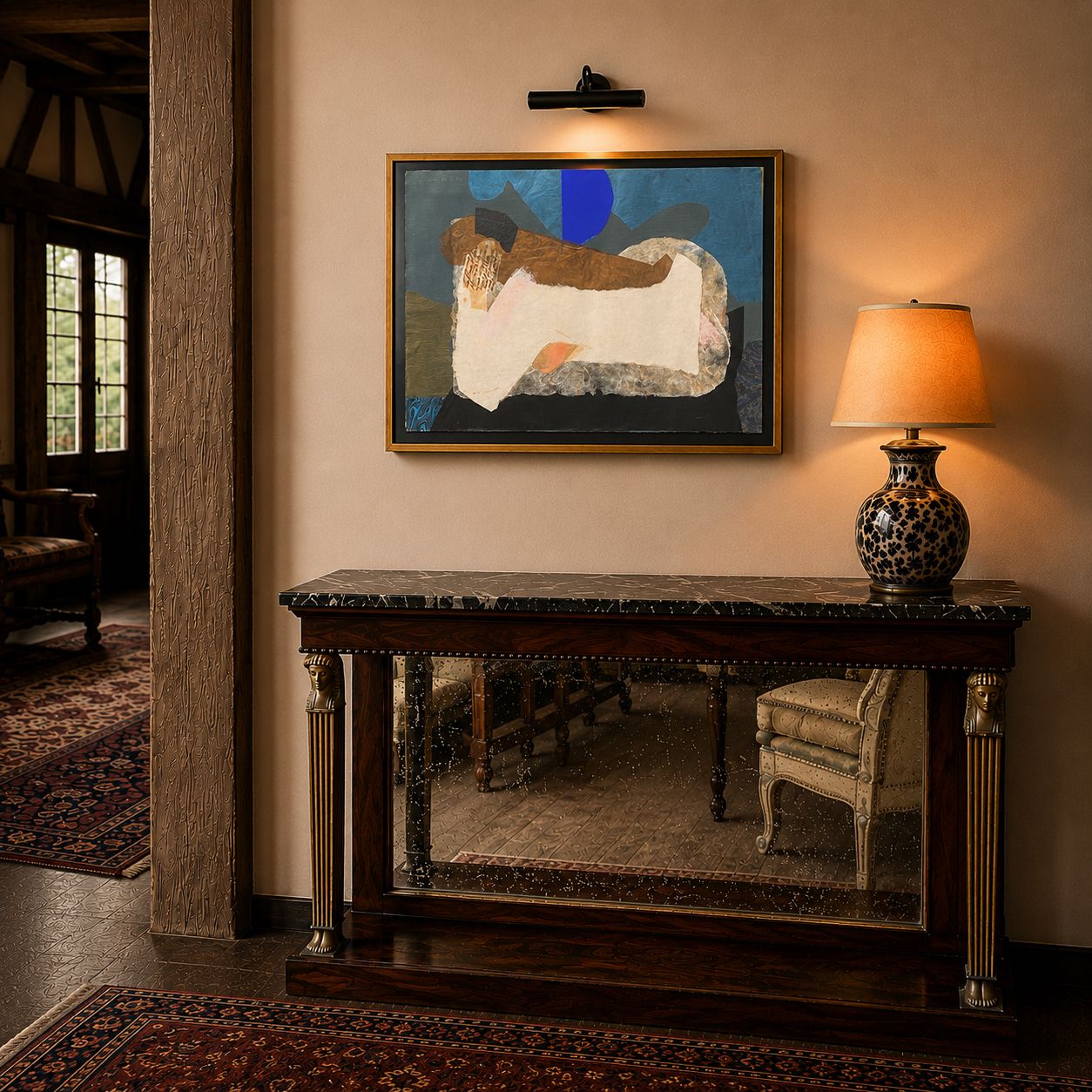 Abstract Of A Reclining Woman, Yasmin Brandolini D'adda, (1929 2012) photo furniture