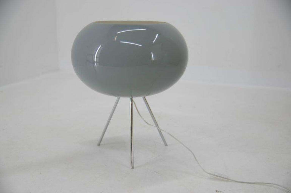 Modern Italian Glass And Steel Floor Lamp By Fontana Arte, 2010s photo buy