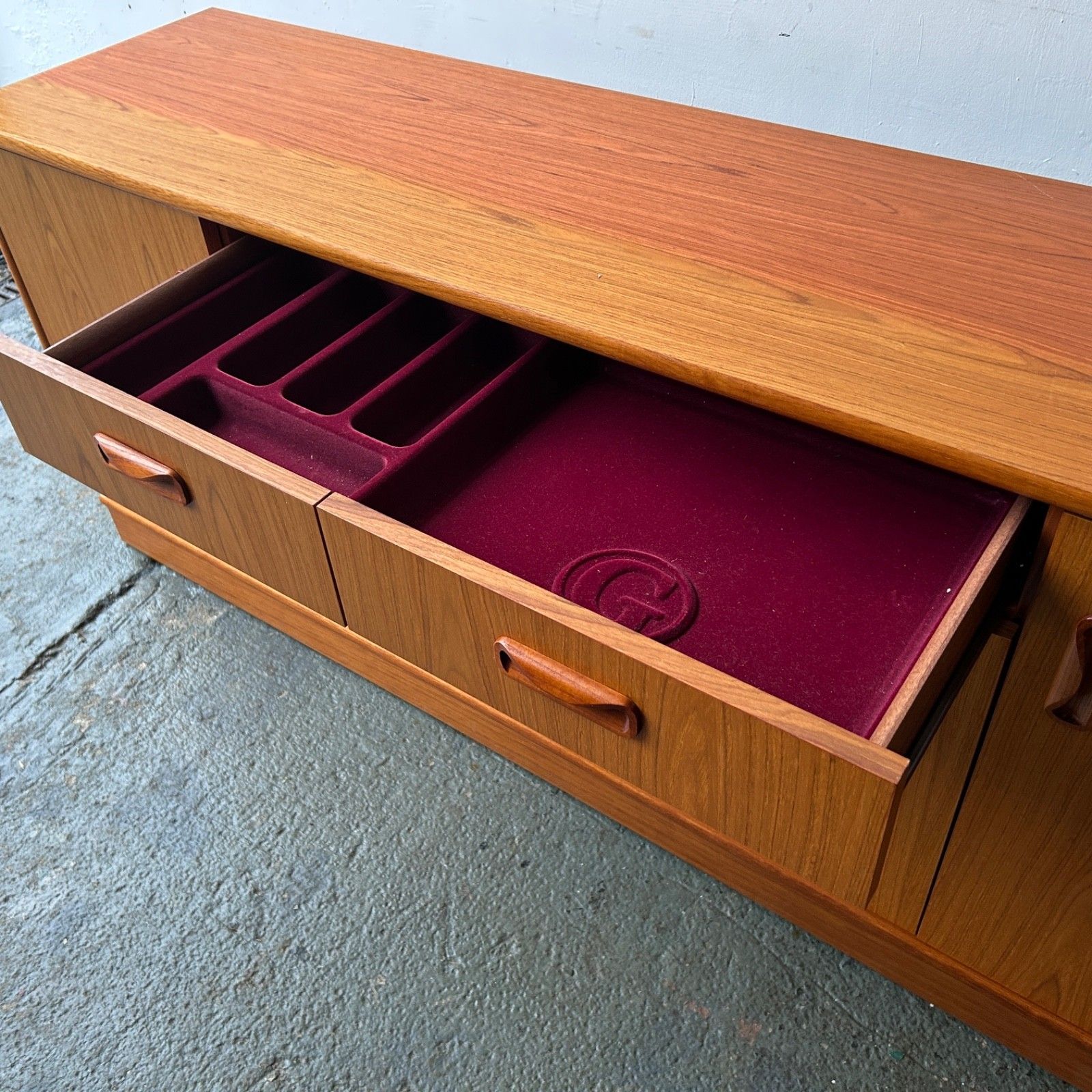 Rare 1960/70s Mid Century Teak G Plan Fresco Sideboard By V B Wilkins photo for sale