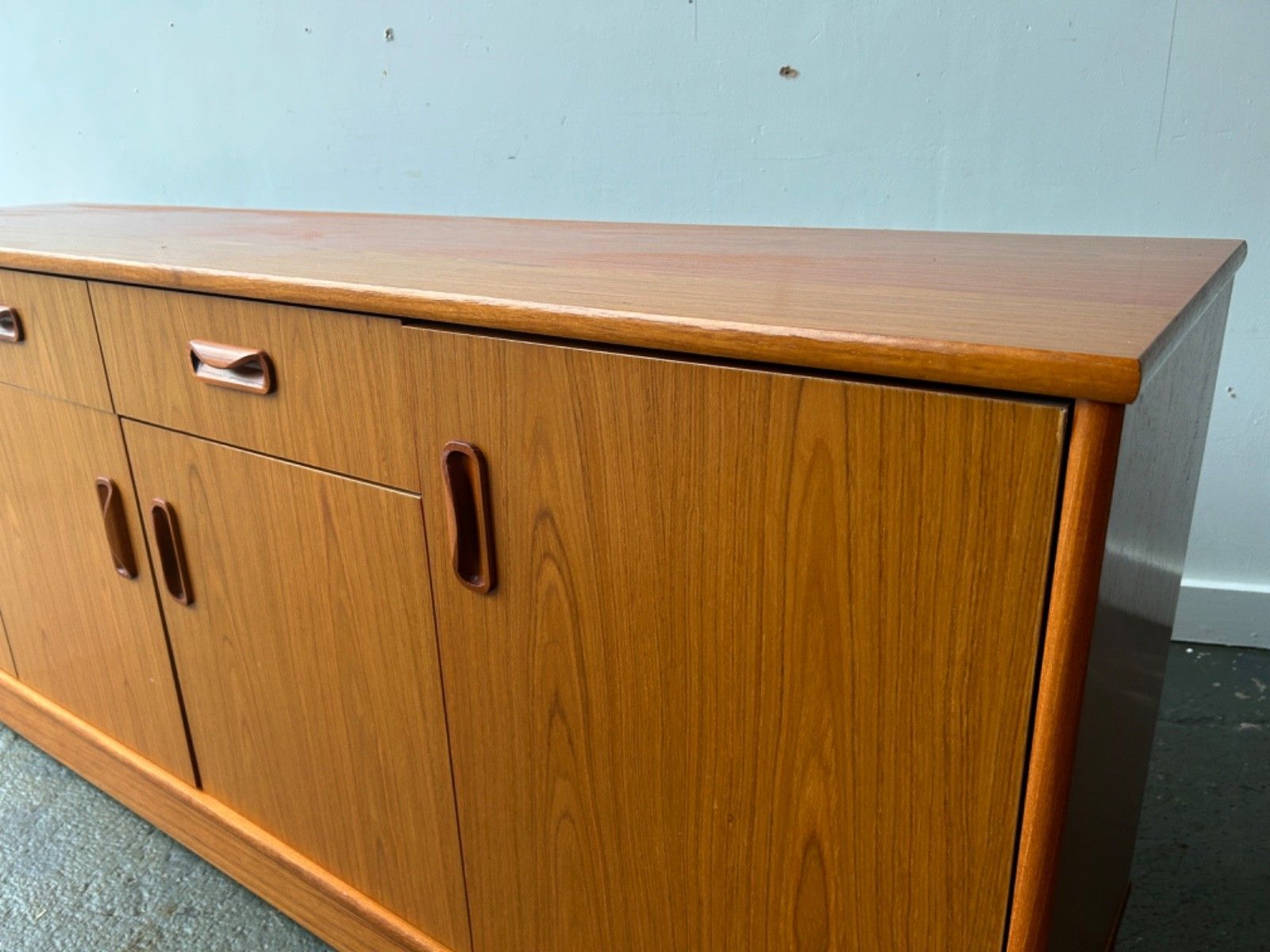 Rare 1960/70s Mid Century Teak G Plan Fresco Sideboard By V B Wilkins photo vintage